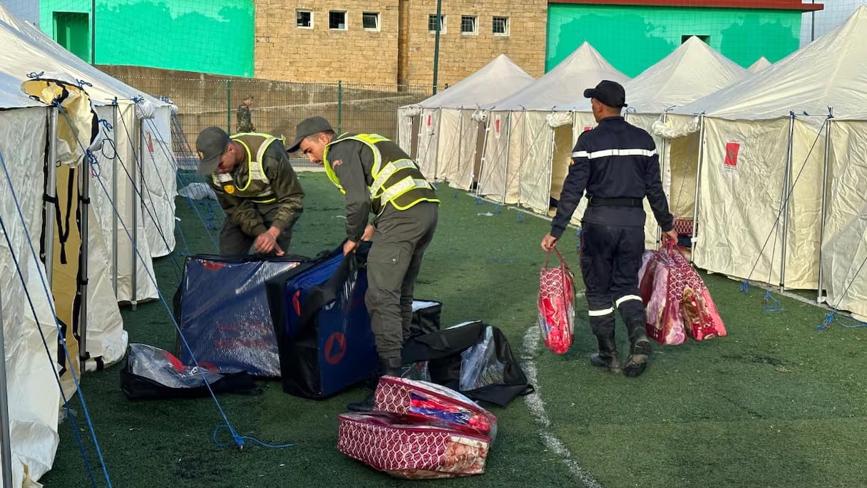 Solidarité exemplaire avec les sinistrès
