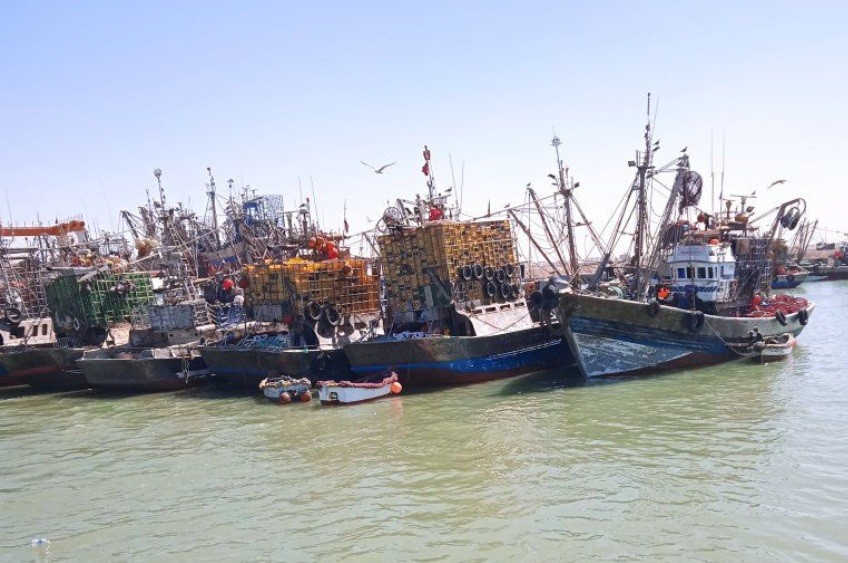 Fermeture totale du port de Laâyoune en raison des mauvaises conditions météorologiques