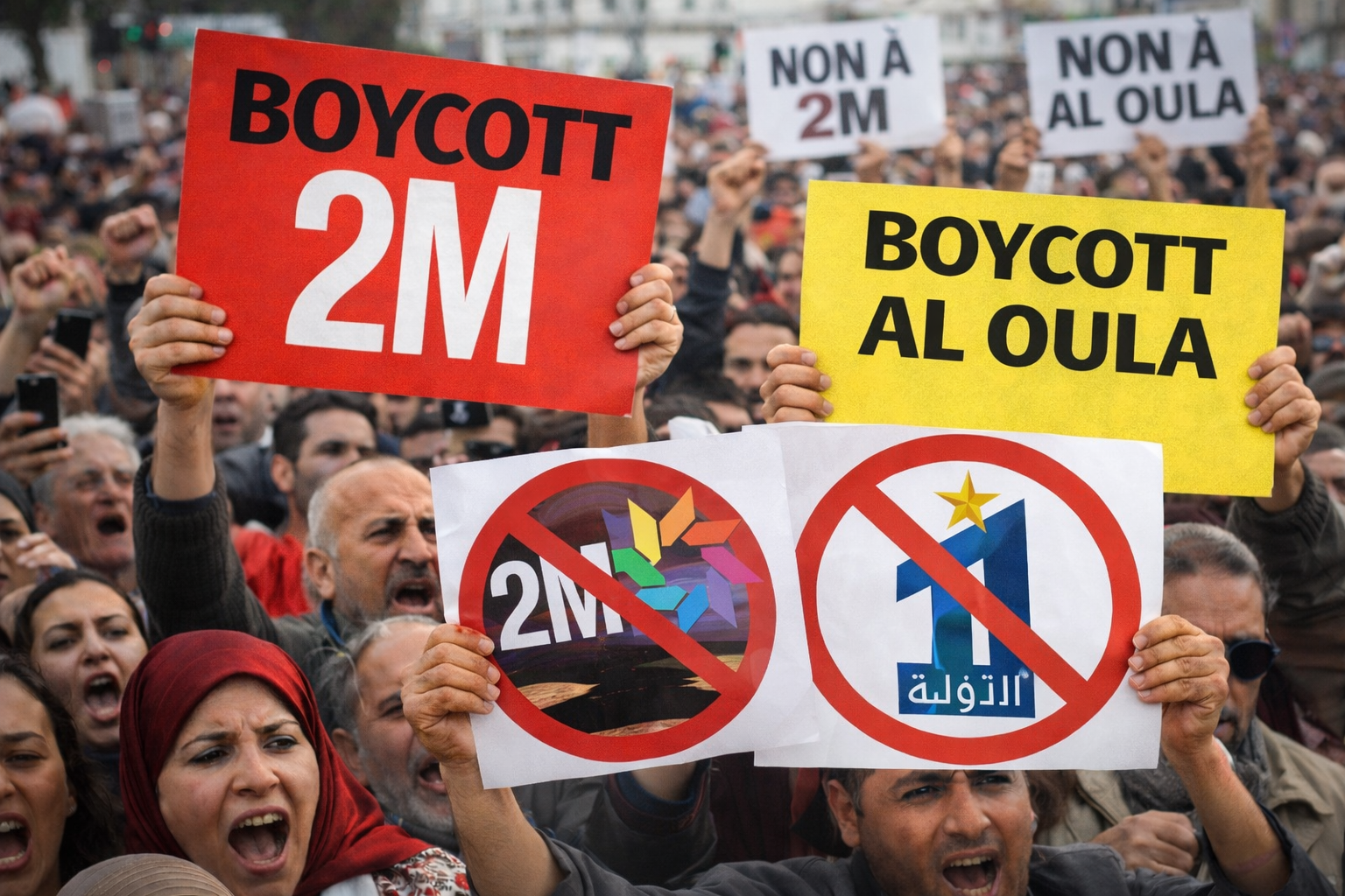 L’idée du boycott de 2M et Al Oula avance