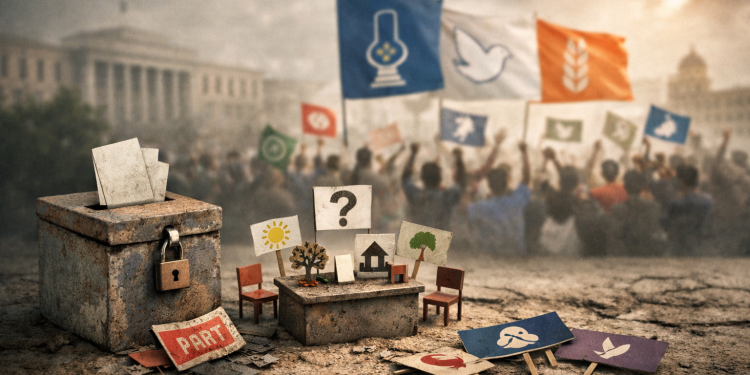 Moins de partis aux élections de 2026