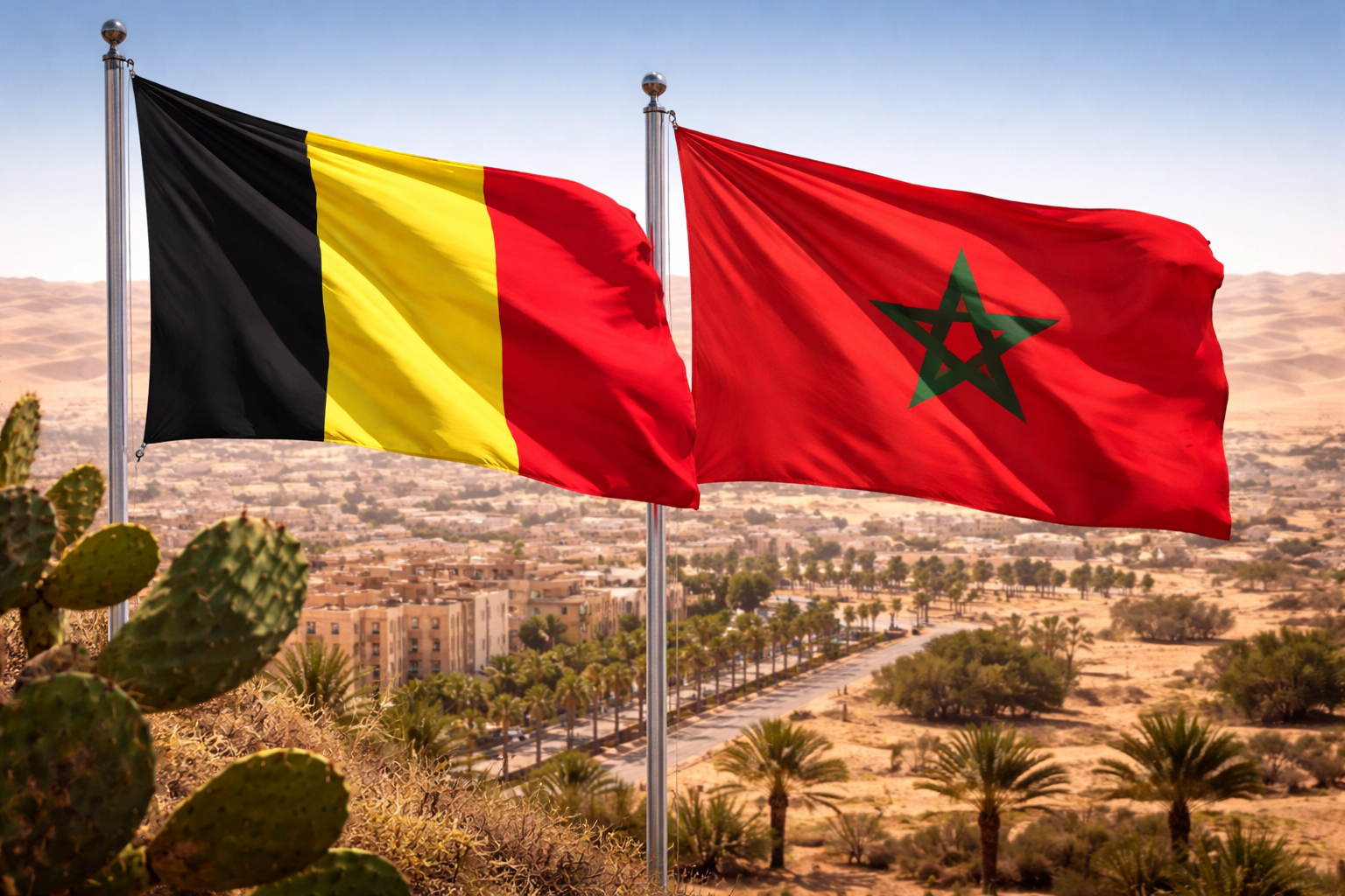 La Belgique veut sa part au Sahara