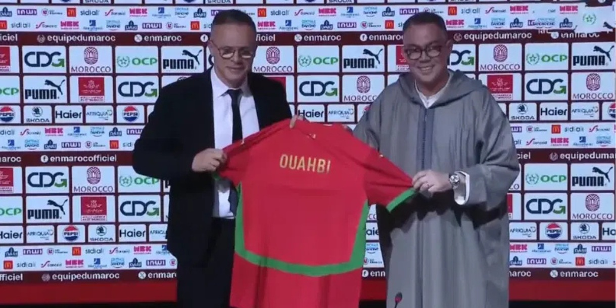 Wahbi prend officiellement les rênes des Lions de l&rsquo;Atlas et annonce João Sacramento comme adjoint