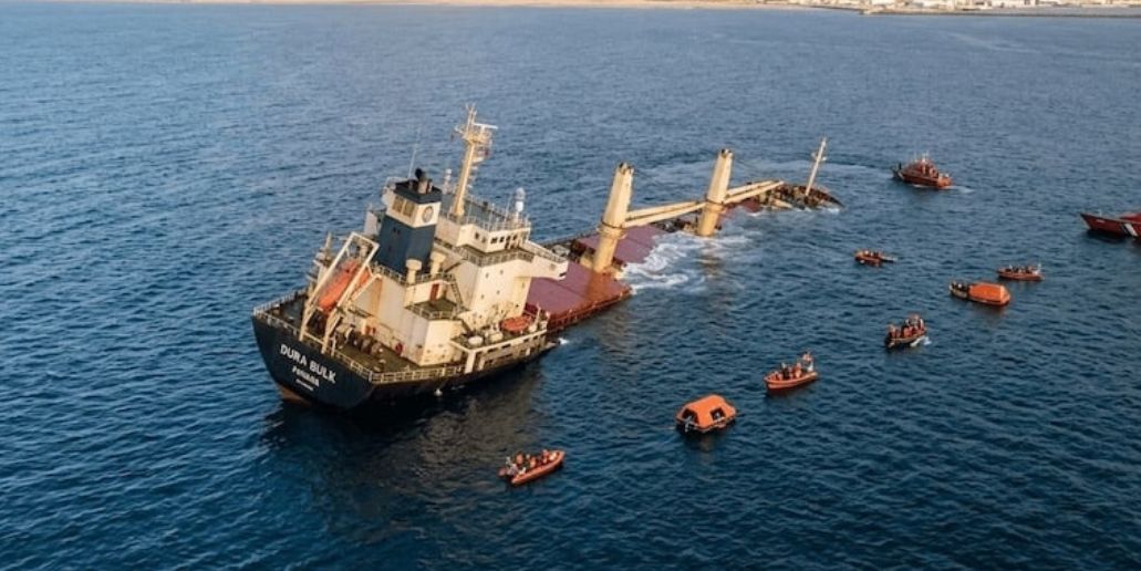 Naufrage du cargo au large de Laâyoun