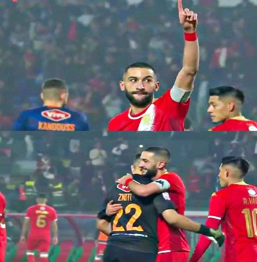 Ziyech arrache la victoire pour le Wydad face à la Renaissance de Berkane