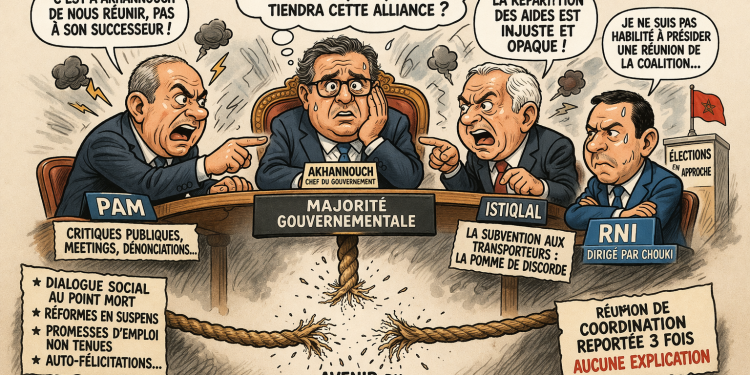 Tensions au sein du gouvernement : la coalition au bord de la rupture