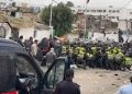 Scènes de chaos dans un bidonville de Casablanca