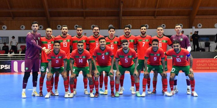 Les Lions du futsal frappent fort d’entrée avec un 7-1 face au Cap-Vert