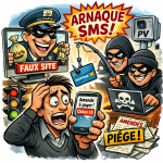 Alerte a larnaque SMS conducteur