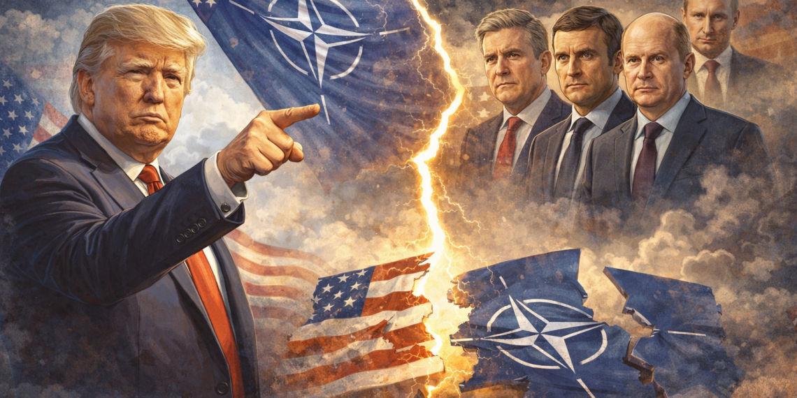 Trump relance la menace d’un retrait américain de l’Otan