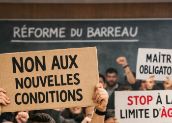 La colère des étudiants en droit