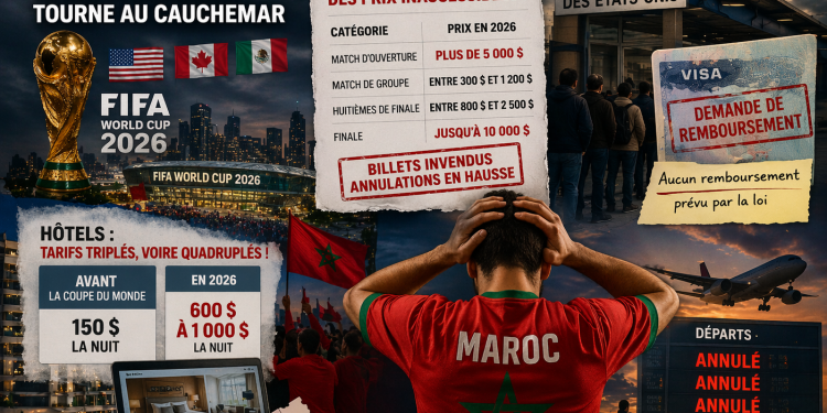 Les USA privent des marocains du Mondial