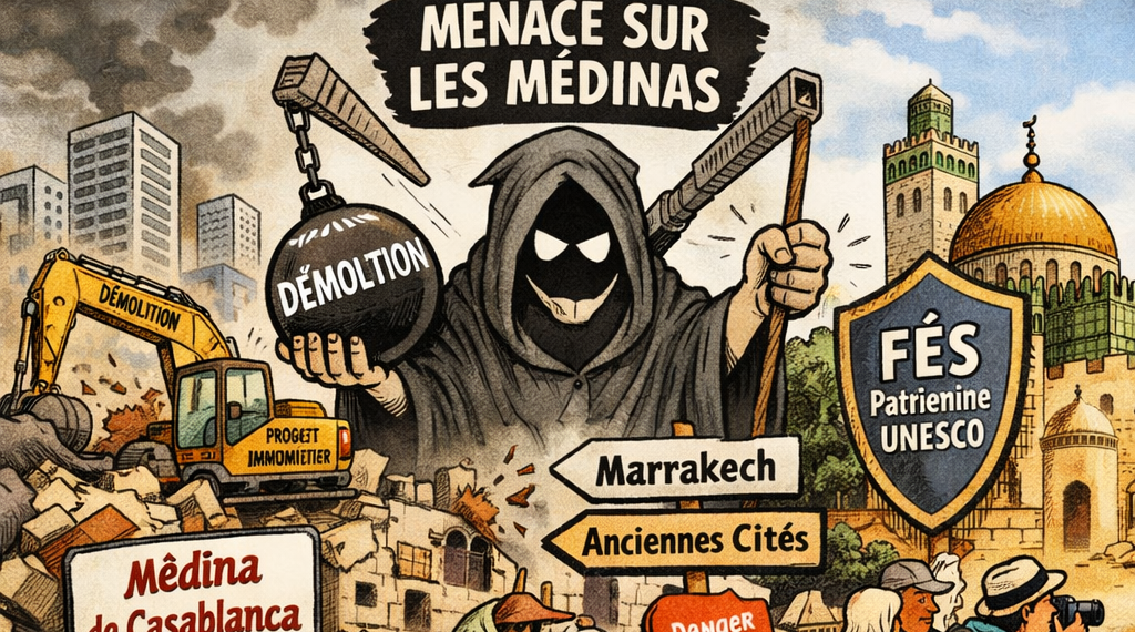 Les anciennes médinas menacées de disparition