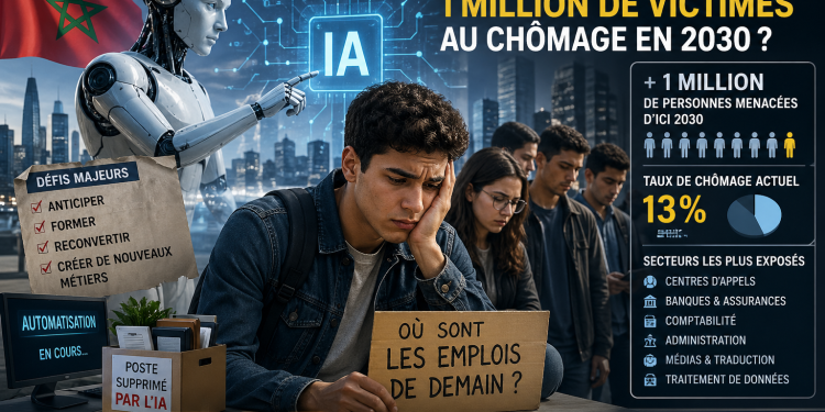 IA au Maroc : le risque d’une bombe sociale à l’horizon 2030