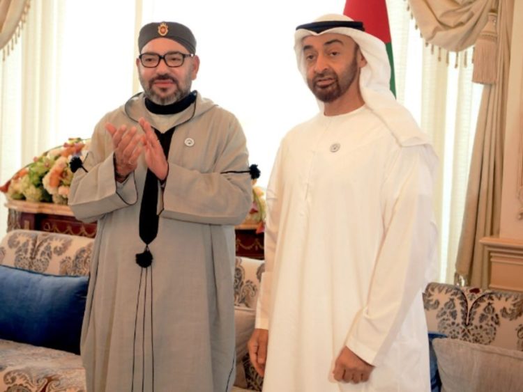 Le Roi Mohammed VI et le président des Émirats  - 1