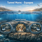 Tunnel sous marin Maroc Espagne