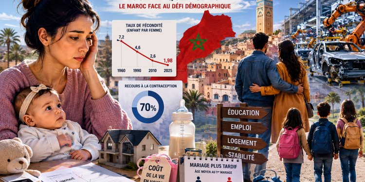 Fécondité en baisse : le Maroc face à un tournant démographique
