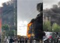 Huit morts dans le violent incendie d’un centre commercial près de Téhéran