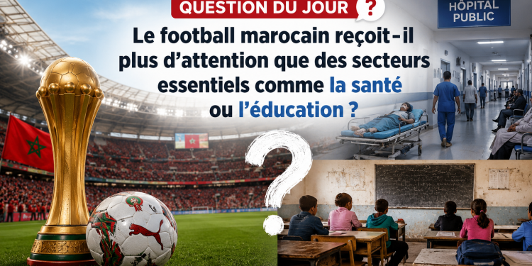 La question du jour : Le football marocain reçoit-il plus d’attention que des secteurs essentiels comme la santé ou l’éducation ?