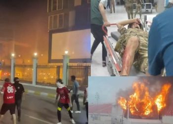 Un penalty contesté embrase Tripoli : le siège du gouvernement libyen prend feu