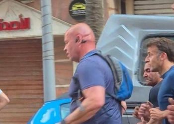 Égypte: Macron surprend les Alexandrins en faisant son jogging sur la Corniche
