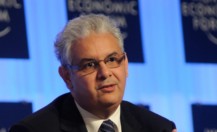 ISTANBUL, TURKEY, 6 June 2012 - Nizar Baraka, Minister of Economy and Finance of Morocco, speaks during a plenary session at the World Economic Forum on the Middle East, North Africa and Eurasia in Istanbul, 4-6 June 2012. 
Copyright World Economic Forum (www.weforum.org)/Photo by Norbert Schiller