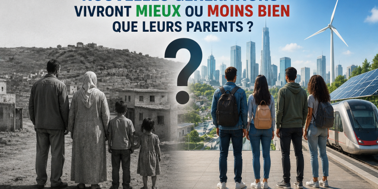 Question du jour : Pensez-vous que les nouvelles générations vivront mieux ou moins bien que leurs parents ?