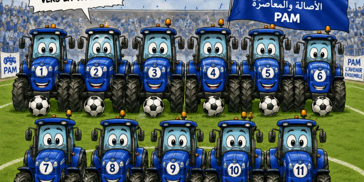 Elections 2026 : le PAM mise sur le football