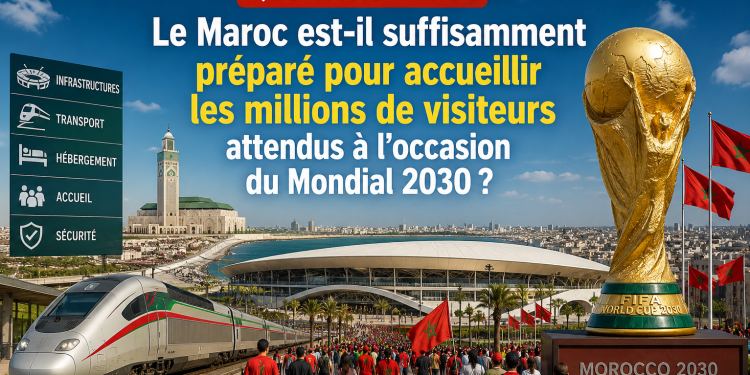 Question du jour : Le Maroc est-il suffisamment préparé pour accueillir les millions de visiteurs attendus à l&rsquo;occasion du Mondial 2030 ?