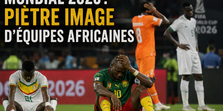 Mondial 2026 : piètre image d’équipes africaines