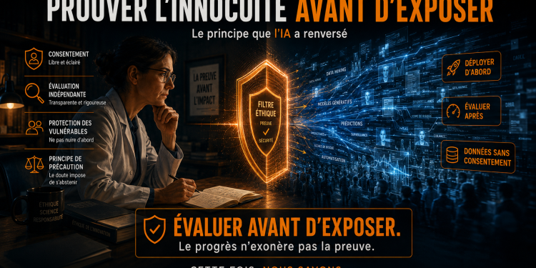 Prouver l’innocuité avant d’exposer : le principe que l’IA a renversé
