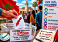 Question du jour : irez-vous voter le 23 septembre et pour quel programme ?