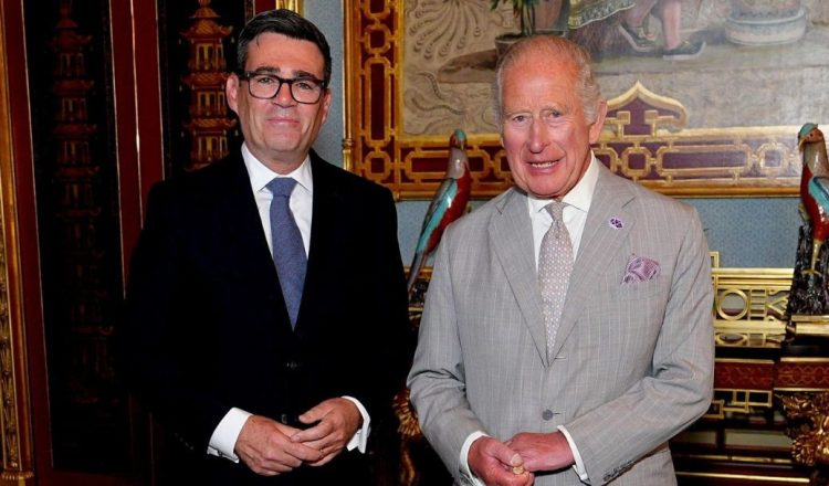 Andy Burnham et le Roi Charles III - 1