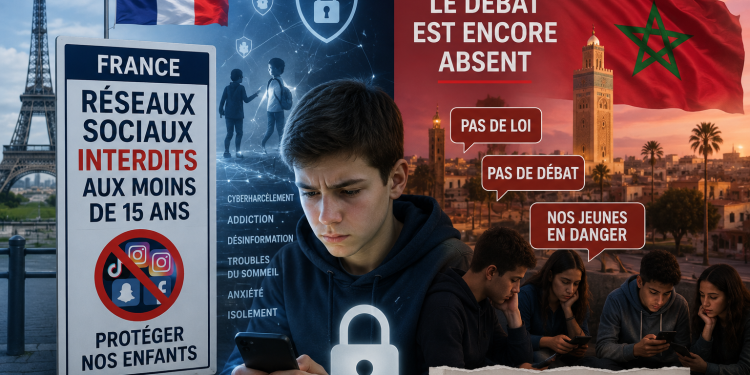 La France agit, le Maroc hésite : le débat sur les réseaux sociaux des moins de 15 ans ne peut plus attendre