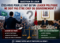 Question du jour : Un leader politique peut-il gouverner sans privilégier les intérêts de son parti ?
