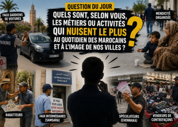 Question du jour : Quels sont, selon vous, les métiers ou activités qui nuisent le plus au quotidien des Marocains et à l&rsquo;image de nos villes ?