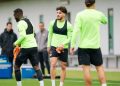 Abdessamad Ezzalzouli reprend l’entraînement avec le Real Betis après sa blessure au genou