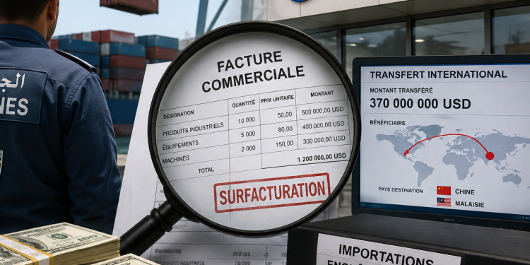 La douane sur la trace de 370 millions de dollars de transferts suspects