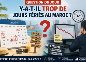 Question du jour : Y-a-il-trop de jours fériés au Maroc ?