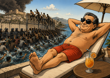 Quand Ceuta brûle, Akhannouch bronze