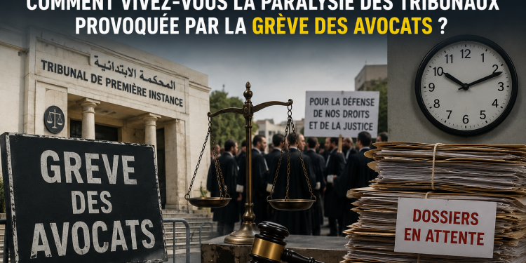 Question du jour : Comment vivez-vous la paralysie des tribunaux provoquée par la grève des avocats ?