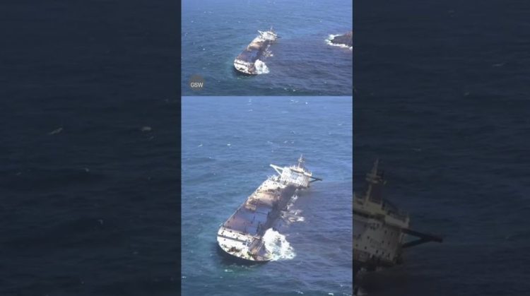Oman : marée noire de 12 km après l'échouage d'un pétrolier chargé de brut russe - 1