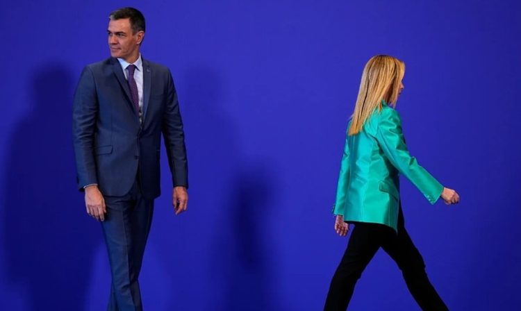 Sánchez et Meloni  - 1