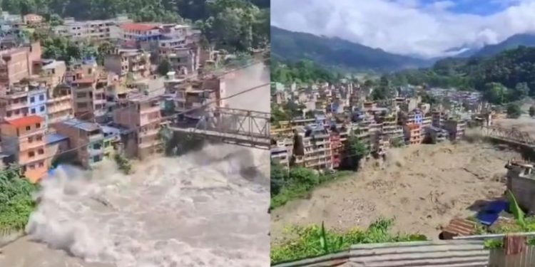 Népal-Tibet : au moins 157 morts et des centaines de disparus après des crues