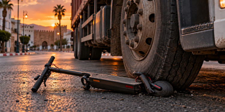 Ksar El Kébir : un enfant en trottinette meurt sous les roues d’un camion