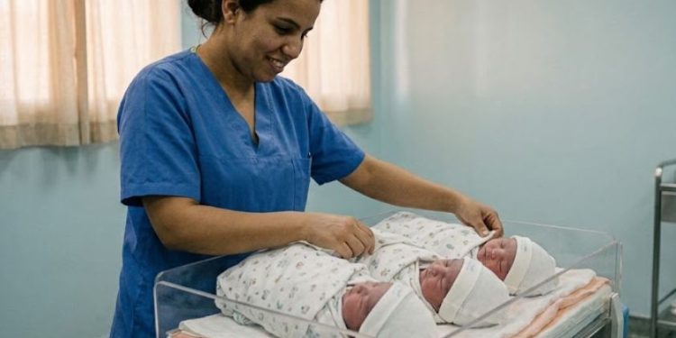Zagora : naissance de triplées après une césarienne réussie
