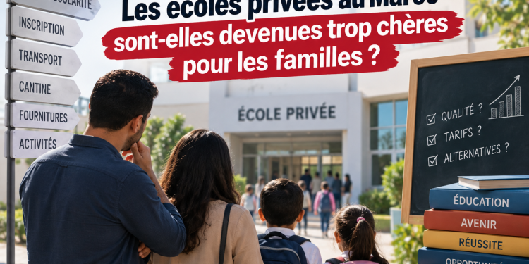 Question du jour : Les écoles privées au Maroc sont-elles devenues trop chères pour les familles ?