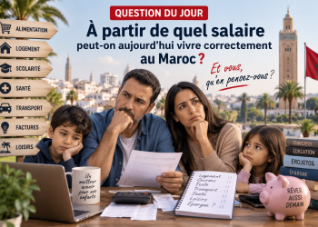 Question du jour : À partir de quel salaire peut-on aujourd’hui vivre correctement au Maroc ?