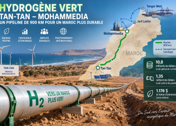 Hydrogène : l’incroyable corridor de 900 km imaginé pour le Maroc