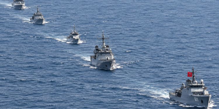 Maroc-Algérie : les frégates naviguent ensemble malgré la rupture