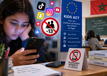 Enfants et réseaux sociaux : le Maroc doit-il suivre l’Europe ?